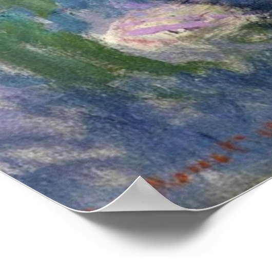 睡蓮10 ポスター (角)