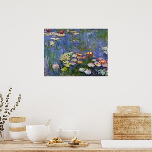 睡蓮10 ポスター (キッチン)