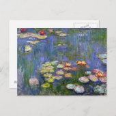 睡蓮10 ポストカード (正面/裏面)