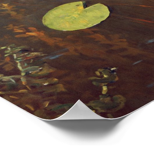 睡蓮1895 ポスター (角)