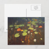 睡蓮1895 ポストカード (正面/裏面)