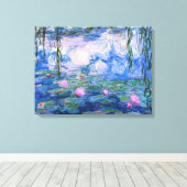 睡蓮1 キャンバスプリント (インサイチュ (ウッドフロア))