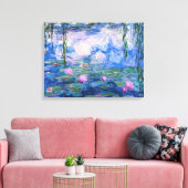 睡蓮1 キャンバスプリント (インサイチュ (リビング))