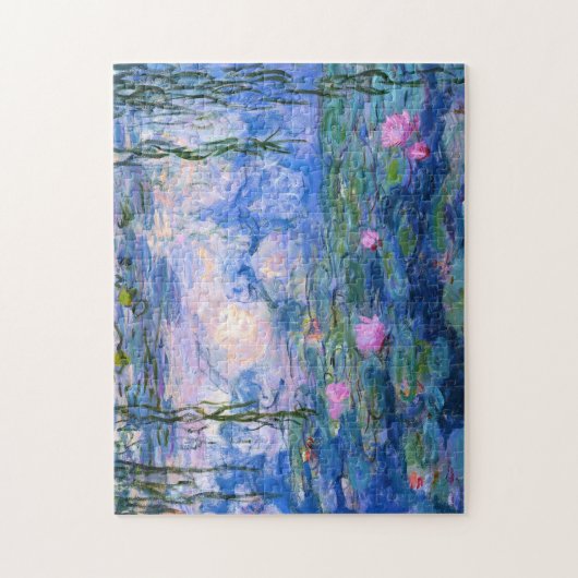 睡蓮1 ジグソーパズル (縦)