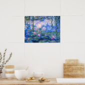 睡蓮1 ポスター (キッチン)