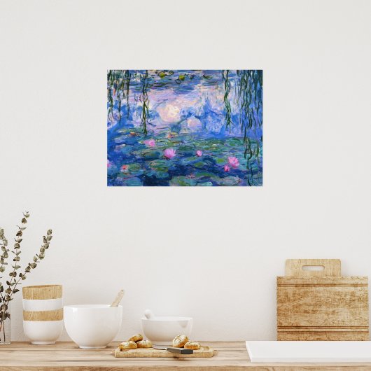 睡蓮1 ポスター (キッチン)