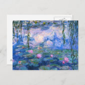 睡蓮1 ポストカード (正面/裏面)