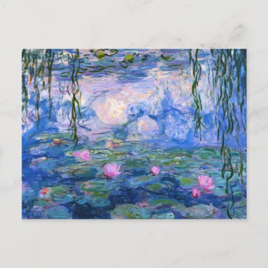 睡蓮1 ポストカード (正面)