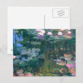 睡蓮5 ポストカード (正面/裏面)
