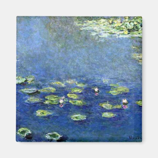 睡蓮9 マグネット (正面)