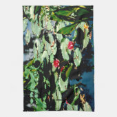 睡蓮 キッチンタオル (縦)