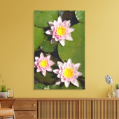 睡蓮 キャンバスプリント (インサイチュ (リビング))