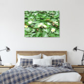 睡蓮 キャンバスプリント (インサイチュ (寝室))