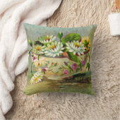 睡蓮 クッション (ブランケット)