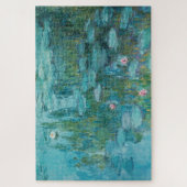 睡蓮、クロード・モネの傑作油絵 ジグソーパズル (縦)