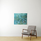 睡蓮、クロード・モネの油絵 タペストリー (インサイチュ(横))