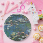 睡蓮、クロード・モネ絵画の多くの一つ ペーパープレート (パーティー)