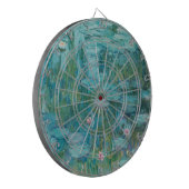 睡蓮（クロード・モネ、1915年） ダーツボード (正面左)