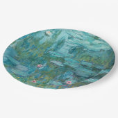 睡蓮（クロード・モネ、1915年） ペーパープレート (アングル)