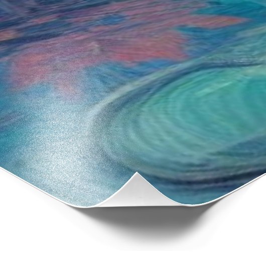 睡蓮 フォトプリント            (角)