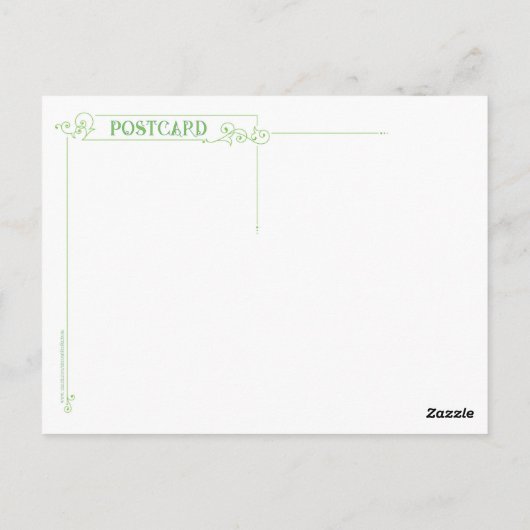 睡蓮 ポストカード (裏面)