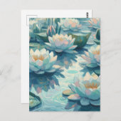 睡蓮 ポストカード (正面/裏面)
