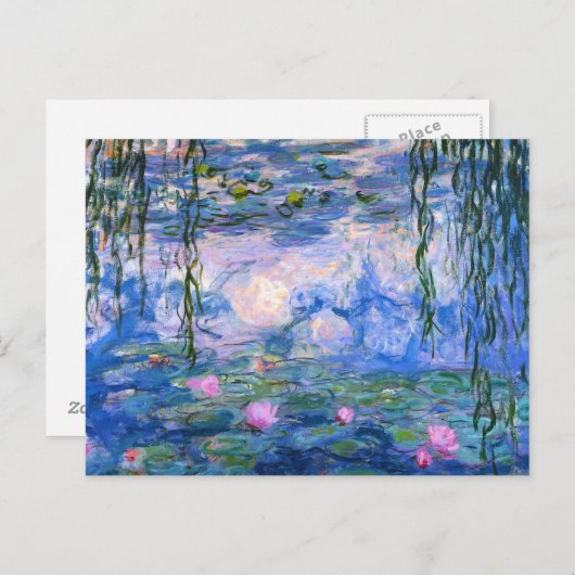 睡蓮 ポストカード (正面/裏面)