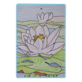睡蓮 ミニクリップボード (裏面)