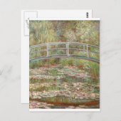 睡蓮～モネ ポストカード (正面/裏面)