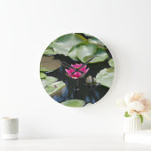 睡蓮 ラージ壁時計 (ホーム)