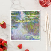 睡蓮、有名な絵画、 スタンダードランチョンナプキン (インサイチュ)