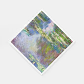 睡蓮、有名な絵画、 スタンダードランチョンナプキン (角)