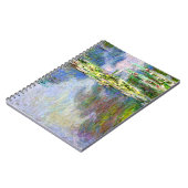 睡蓮、有名な絵画、 ノートブック (左側)