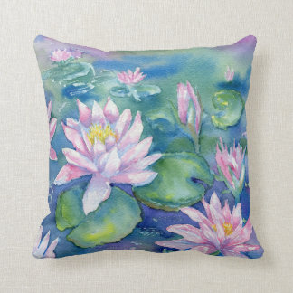 「睡蓮」装飾用クッション クッション