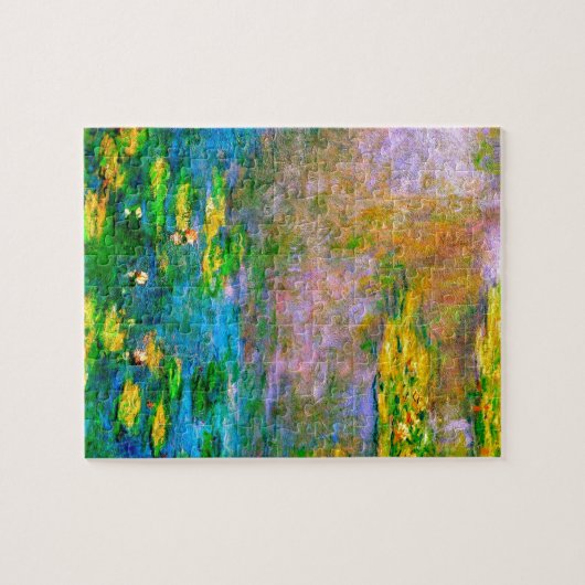 睡蓮–013 ジグソーパズル (横)