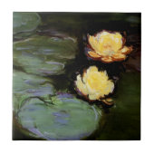 睡蓮： 1897-98モネ タイル (正面)