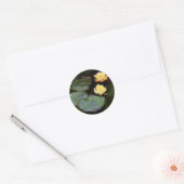 睡蓮： 1897-98モネ ラウンドシール (封筒)