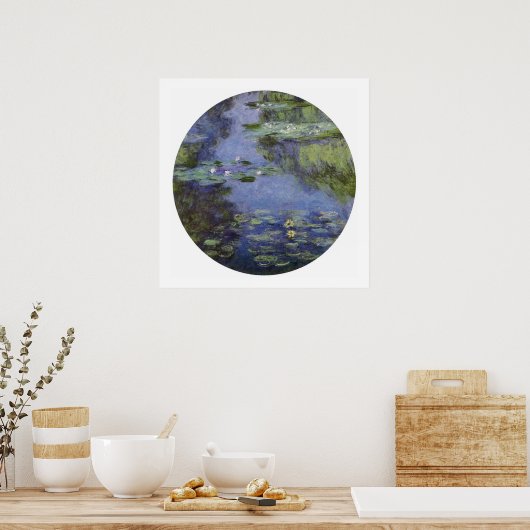 睡蓮、1908年 ポスター (キッチン)