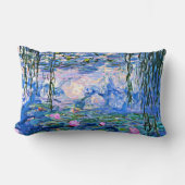 睡蓮、1919年モネ絵画の ランバークッション (正面)