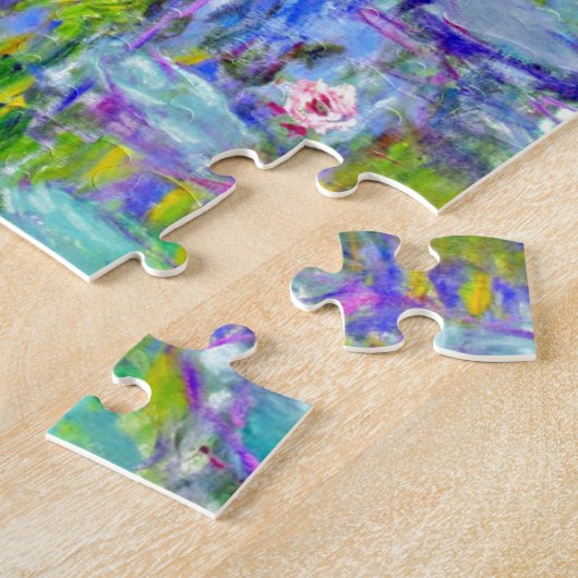 睡蓮–38 ジグソーパズル (側面)