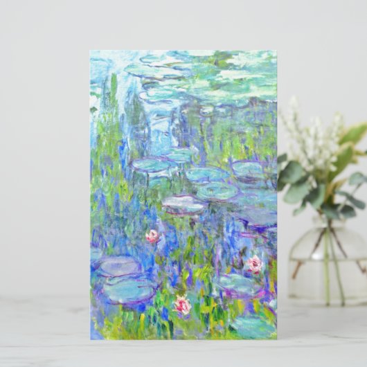 睡蓮–38 便箋 (スタンド正面)