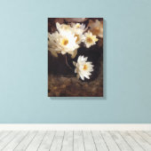 睡蓮(Abbott Henderson Thayer) キャンバスプリント (インサイチュ (ウッドフロア))