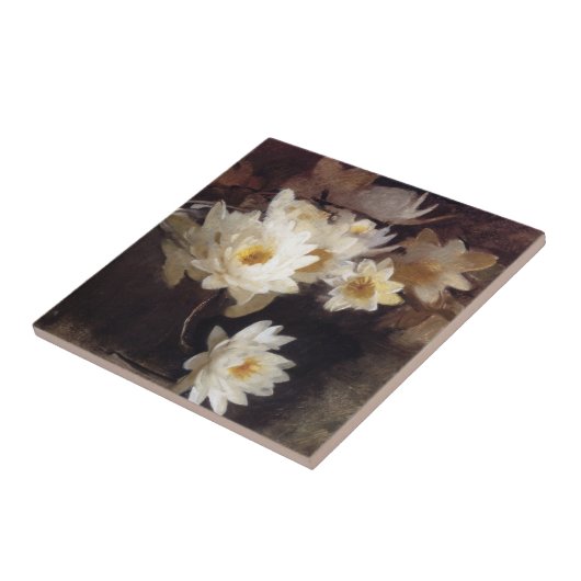 睡蓮(Abbott Henderson Thayer) タイル (側面)