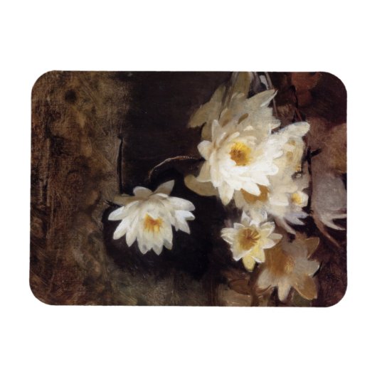 睡蓮(Abbott Henderson Thayer) マグネット (横)