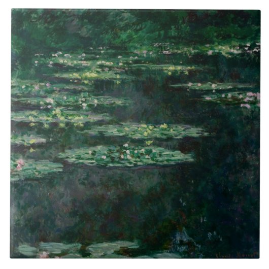 睡蓮(by Claude Monet) タイル (正面)