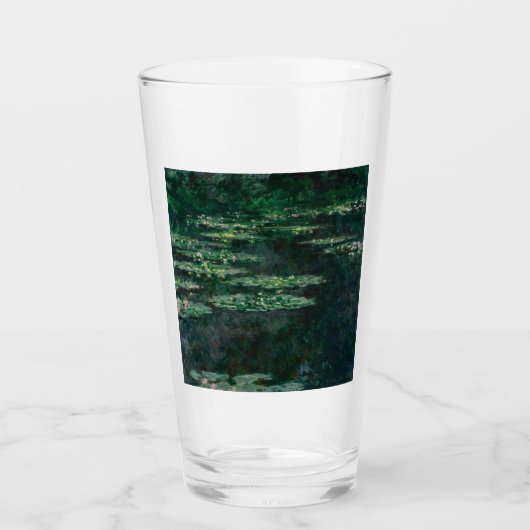 睡蓮(by Claude Monet) タンブラーグラス (正面)