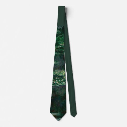 睡蓮(by Claude Monet) ネクタイ (正面)