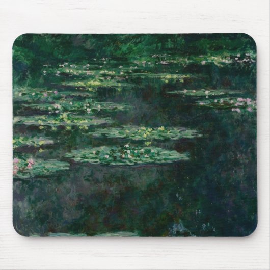 睡蓮(by Claude Monet) マウスパッド (正面)
