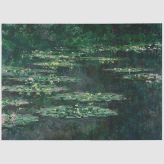 睡蓮(by Claude Monet) 薄葉紙 (正面)