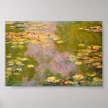 睡蓮 – Claude Monet Poster ポスター<br><div class="desc">睡蓮(1919) - Claude Monet Poster</div>